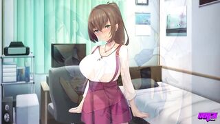 HENTAI PROS - Hozuki Explores Her New Female Body And Begs For More Of Her Best Friend's Cock