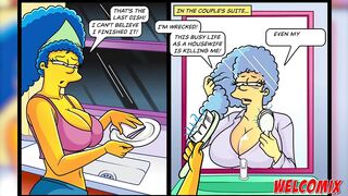 Fucking the big butt housemaid - The Simptoons Simpsons porn