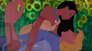 Pocahontas - Lesbian Sex With Princess Anne | lesbian strapon