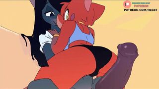 FUTANARI FURRY HENTAI LOVE STORY | HOTTEST FUTA FURRY HENTAI ANIMATION 4K 60FPS