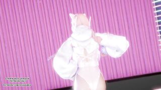 [MMD] Overdose Seraphine Sexy Hot Dance League of Legends Uncensored Hentai