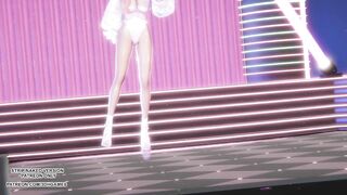 [MMD] Overdose Seraphine Sexy Hot Dance League of Legends Uncensored Hentai