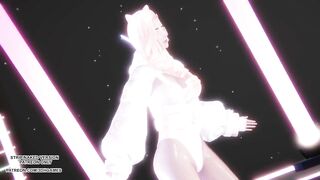 [MMD] Overdose Seraphine Sexy Hot Dance League of Legends Uncensored Hentai