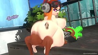 Inkling Meggy gets fucked by a BBC