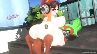 Inkling Meggy gets fucked by a BBC