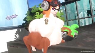 Inkling Meggy gets fucked by a BBC