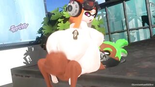 Inkling Meggy gets fucked by a BBC