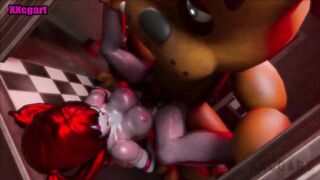 FiveNightsAtFreddys - Circus Baby vs Freddys amazing shot