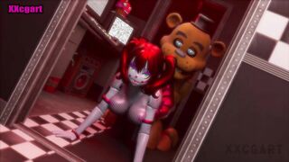 FiveNightsAtFreddys - Circus Baby vs Freddys amazing shot