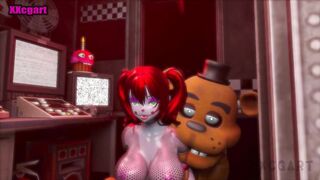 FiveNightsAtFreddys - Circus Baby vs Freddys amazing shot