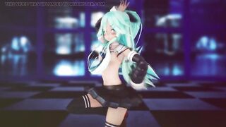 Mmd R-18 Anime Girls Sexy Dancing Clip 343