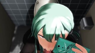 Mmd blowjob