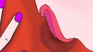 FF/f Giantess Anal Vore Animation