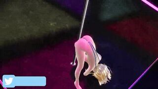 [MMD R-18] - Izumi's Pole Dance