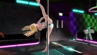 [MMD R-18] - Izumi's Pole Dance