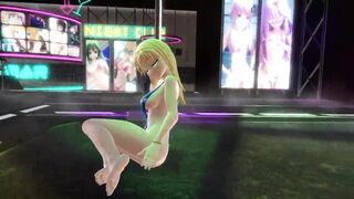 [MMD R-18] - Izumi's Pole Dance