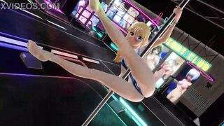 [MMD R-18] - Izumi's Pole Dance