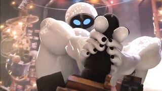 Sexy Pixar Robots with PHAT ASS and Big Dick Fuck like animals