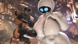 Sexy Pixar Robots with PHAT ASS and Big Dick Fuck like animals