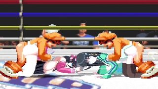 Bao(Insert KO) vs Ako & Miyuki (sample)