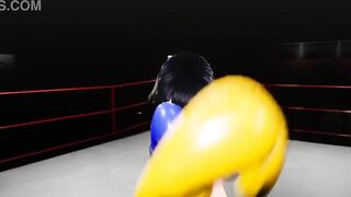 boxing hentai topless