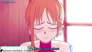 Hot Nami seduced Luffy to get Creampie - One Piece Hentai 4K 60 FPS