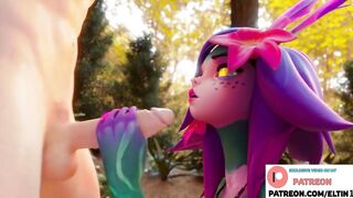 Cute Furry Girl Hard Gangbang Fucking And Creampie | Hottest Furry Hentai Animation 4k 60fps