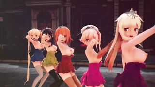 Mmd R-18 Anime Girls Sexy Dancing Clip 367