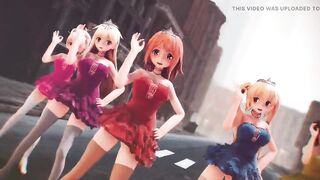 Mmd R-18 Anime Girls Sexy Dancing Clip 367