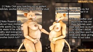 MrSafetyLion Official - Lioness Nala and Kiara impregnated by an OC!