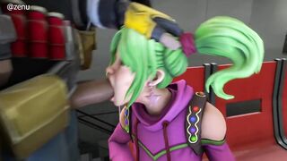 ZOEY FROM FORTNITE The BEST Blowjob Scenes????❤️