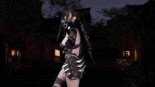 3d cosplay slut with sexy lingerie naked her big tits