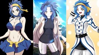 Levy McGarden Hentai Sexy Compilation - Fairy Tail