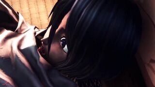 Secret training - Rukia Kuchiki 3D Animation