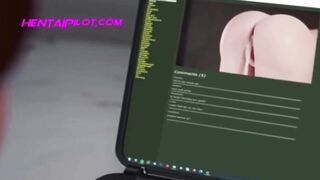 FUTA Mommy Gets The Cumshot In The ASS - 3D Animation Sex