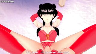 Mai from Avatar Gives You A Footjob Hentai POV