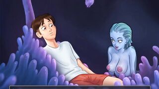 Summertime Saga- Sea Monster's Blowjob Part 151