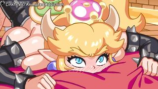 Merry X-Mas with Bowsette - Hard Degenerate