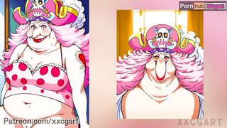 OnePiece Hentai - Big MoM (夏洛特·莉莉) Shārotto Rinrin - Hentai Anime Art