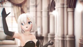 Mmd R-18 Anime Girls Sexy Dancing Clip 349