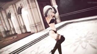 Mmd R-18 Anime Girls Sexy Dancing Clip 349