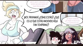 Steven universe adulto folla a Connie por su pequeño coño porn comic