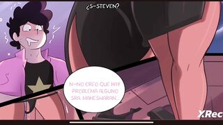 Steven universe adulto folla a Connie por su pequeño coño porn comic