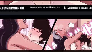 Steven universe adulto folla a Connie por su pequeño coño porn comic