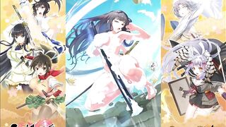 Queen's Blade Limit Break x Senran Kagura New Link Collab Pheonix Conglomerate Ninja Ikaruga