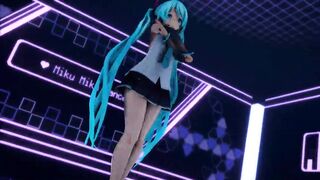 Hatsune Miku MMD Strip Dance