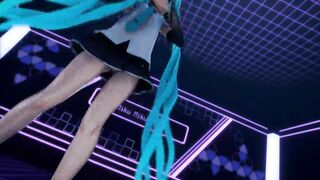 Hatsune Miku MMD Strip Dance