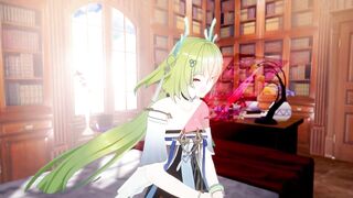 Osiris Hentai Aether Gazer Missionary Sex X-Ray Creampie MMD 3D Blonde Hair Color Edit Smixix