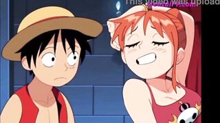 Nami Tries To Take Luffy And Ends Up Getting Fucked - Hentai Uncensored