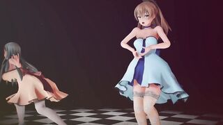 Mmd R-18 Anime Girls Sexy Dancing Clip 348